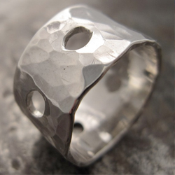 Sterling Silver Ring by Amber Van Ausdall of Loot Box